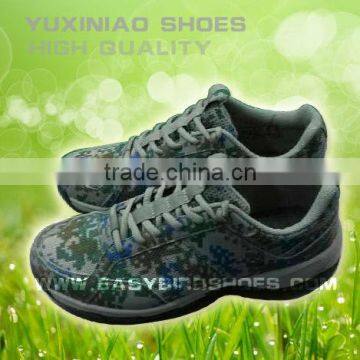 camouflage fashion outdoor running shoes for men to sport or hiking made in china