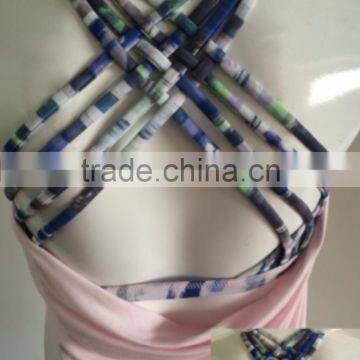 High Quality Cutout Back Backless Fitness Yoga Sexy Tank Top photo-3