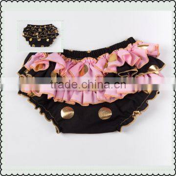 Hot Selling Baby Ruffle Cotton Diaper Cover Toddler Infants Bloomers Baby Solid Panties Bloomer Kids Bloomers photo-5