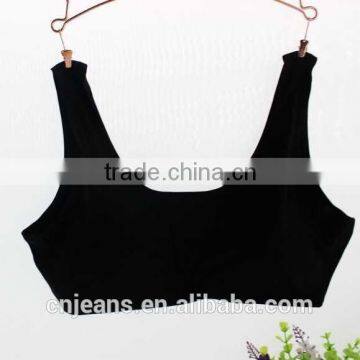 GZY 2015 Absorbent High Stretch Yoga Sports Seamless Tube Bra Nude