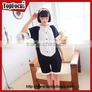 China Wholesale Summer Hot Ladies Clothes 100% Cotton Pyjamas photo-2