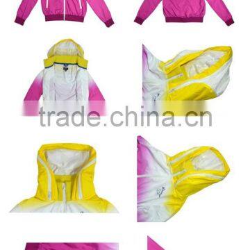High Quality Women's Spring Jacket With Sublimation Print Fabric Jacket photo-6