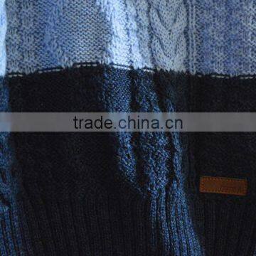 2017 Boys Stripe Pullover Sweater Designs for Kids Hand Knitted photo-2