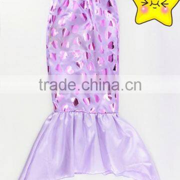 Summer time mermaid costume paillette shining design for baby girl swimsuit wholesale