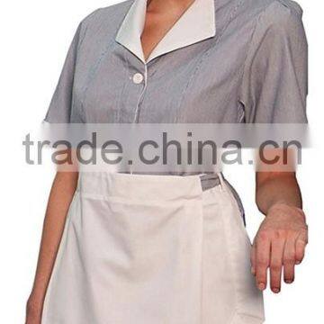 Cheap Wholesale Colours Hotel Uniforms Womens Housekeeping Staff Suit photo-3