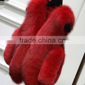 TJ-R-10 Autumn Winter White Faux Fur Vest Fake Fur Vest From China photo-2