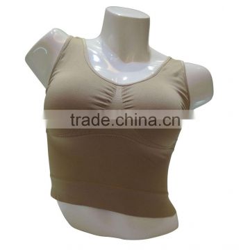 Seamless underwear tube top nude wire free ladies lingerie sexy women's underwear bra