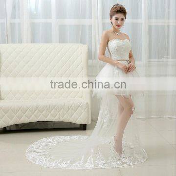 Sexy See Through Lace Girls Evening Dress photo-3