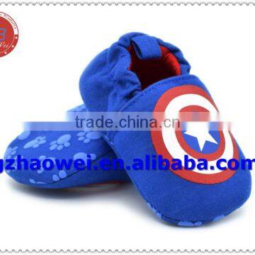 Super Captain Printed Summer Cotton Baby Boys Shoes photo-4