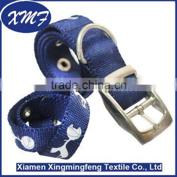 Custom Logo Dog Collars With Mental Buckles photo-3