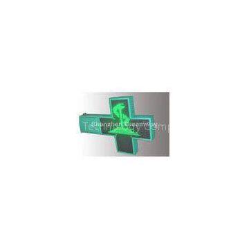 1G P16 Outdoor LED Pharmacy Cross Display Waterproof DIP546 , 2500 CD / sq.m