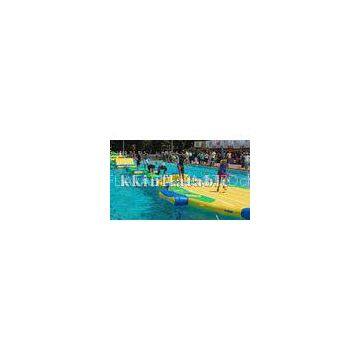 Outdoor Inflatable Water park For Sport Obstacle Course Entertainment Centre