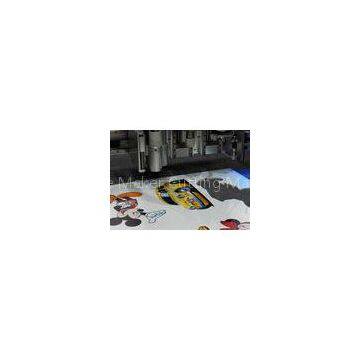 Rubber Carpet Computerized Mat Cutting Machine / Equipment , Oscillating Cutting Knife