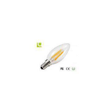 Dimmable C35 3000K Filament 2w LED Candle Bulb With 360 Beam Angle