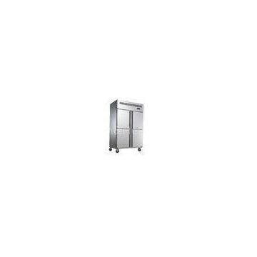 Kitchen / Grocery Commercial Upright Freezer 3 Doors With Easy Moving Wheels