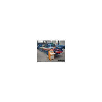 color tile forming machine