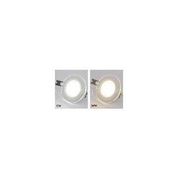 12W Super Bright LED Glass Downlight , 6000K Display Lighting