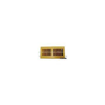 Bamboo Louvered Floor Registers