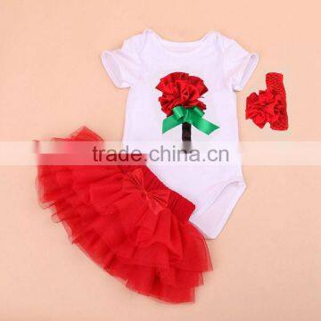 Children Baby Girls' Tutu Skirt and Tops Set