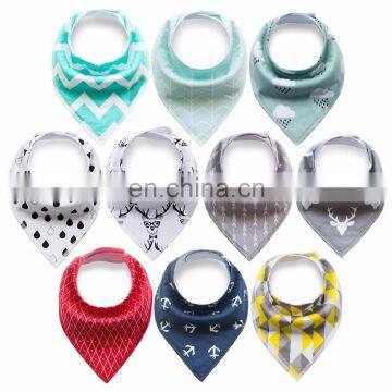 Organic cotton bandana bibs