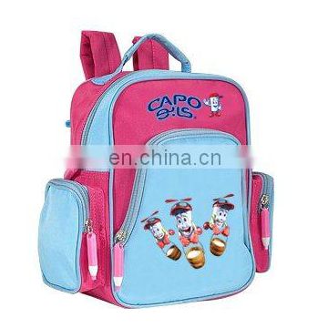 School bag children cartoon printing