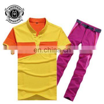 Men Quick Dry V-neck Collar Sports T-shirt photo-2