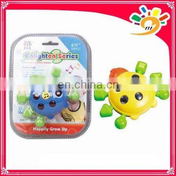 Newest Baby Enlighten Series Rattle Bell Toy,Cute Cartoon Beetle Design Rattle Bell