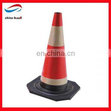 flexible pvc traffic cone,red refective traffic cone