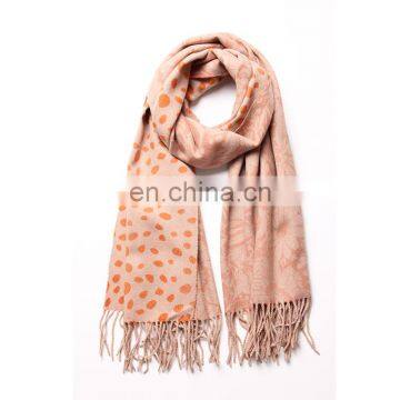 2017 women warm winter students new styles fashion wool print scarf