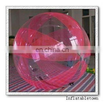 inflatable red water walking ball