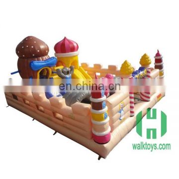 Commercial inflatable fun city/ jumping area/ amusement park