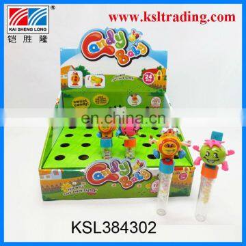 24PCS plastic wind up animal candy toy for baby