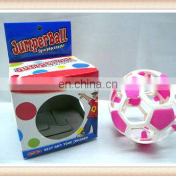 plastic kids 10cm jumping ball toy