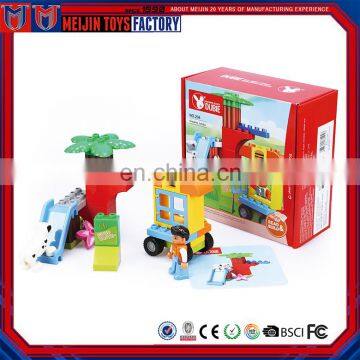 Most popular shantou custom creative kids DIY building blocks toys