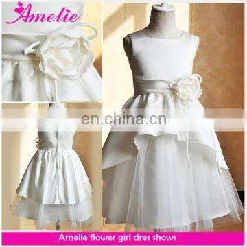 Ivory Flower Girl Dress for Wedding