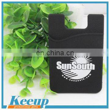 Customized Silicone Credit Card Holder for Mobile phone