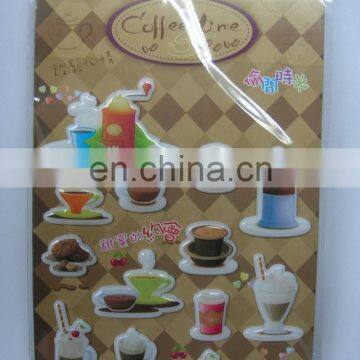 2017 New Style Healthy Cute Cartoon Puffy Sticker Wallpaper photo-4