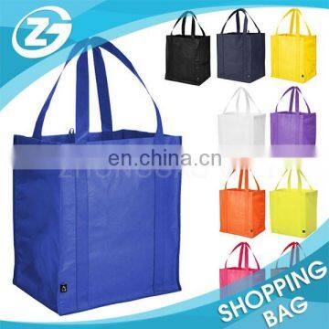 2018 New Arrival Promotion Cheap Heavy Duty Reusable 100% Eco Friendly Custom Non Woven Shopping Bag