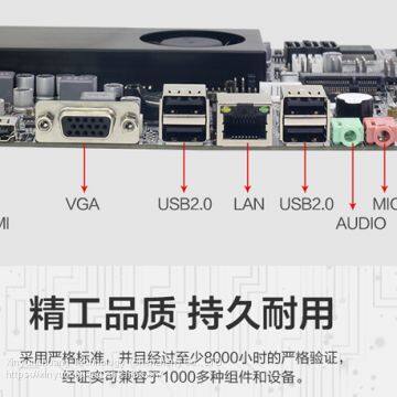 Dual Core Motherboard With CPU Core I3 4010U Support OEM photo-4