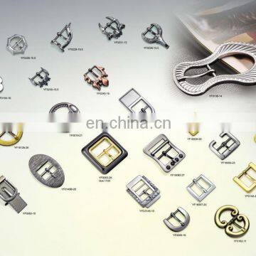 Metal shoe buckles