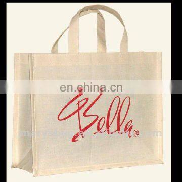 Canvas Promotional Bag with Big Gusset