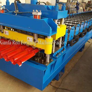 High Quality Glazed Roofing Sheet Roll Forming Machine photo-2