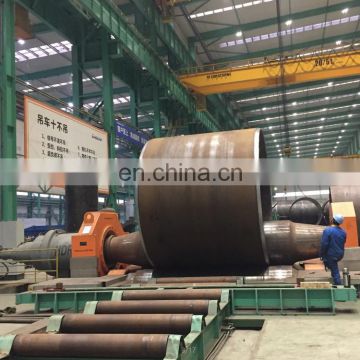 china top fabricator large part heavy metal high thickness plate rolling bending fabrication