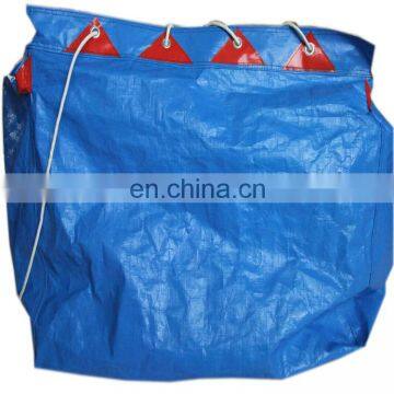 Strong Sewing Exporting Japan Durable Blue PE Bags