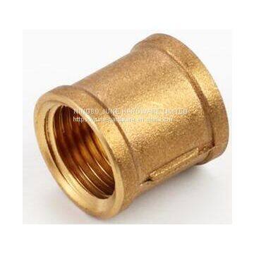 Brass socket pipe fitting