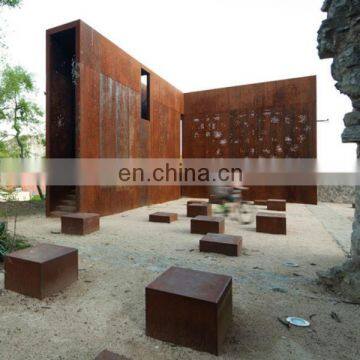 garden corten steel sculpture