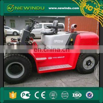 China Diesel 5 Ton Manual CPCD50 Forklift Price photo-3