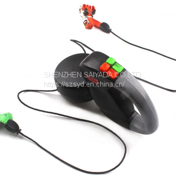 Reflective Double Dog Leash,360° Tangle-Free photo-2