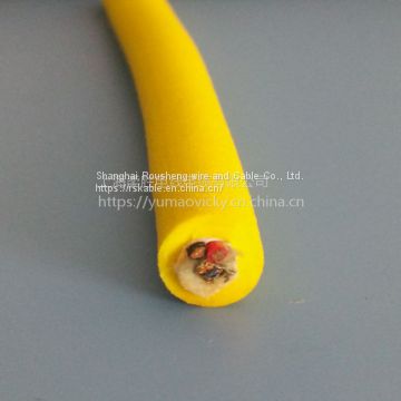 Yellow / Orange Sheath  Rov Umbilical Cable Rov Cable 1000v