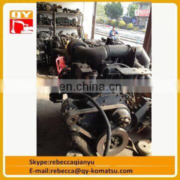 Mini used excavator engine 6D105, 6D110, 6D120